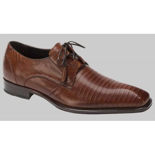 Mezlan "Padilla" Tan Genuine Lizard Shoes 14285-L.